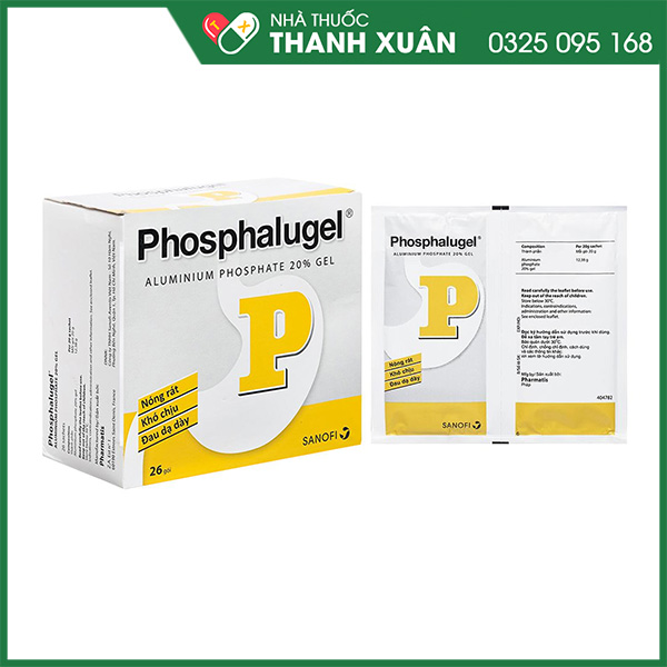 Thuốc Phosphalugel giảm đau dạ dày